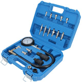 Set di prova della pressione di compressione per motori diesel Prova della pressione di compressione Diesel TDi CDI TD 0-70 Bar motore auto e camion