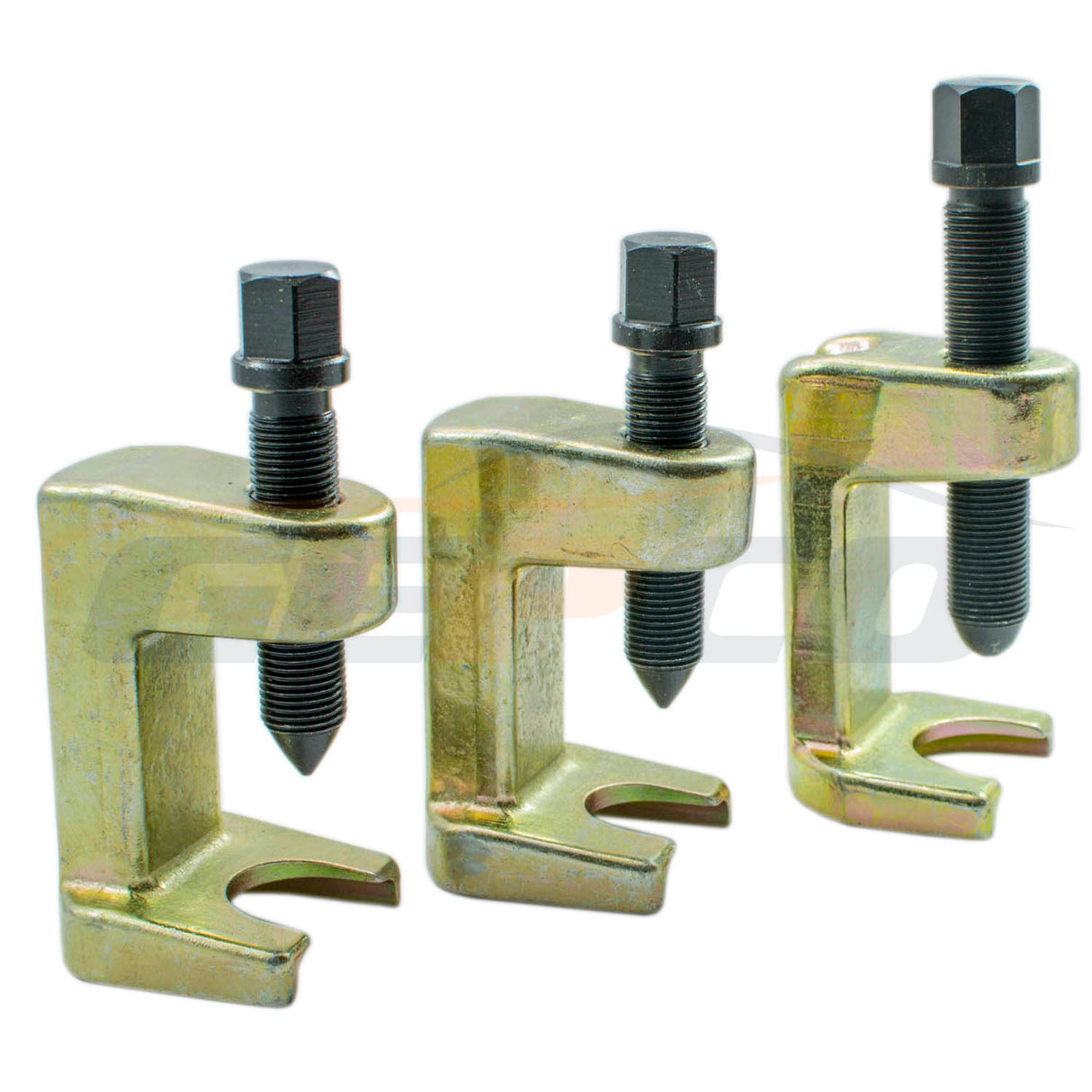 Estrattore per giunti sferici 24-28-34 mm set da 3 pezzi.