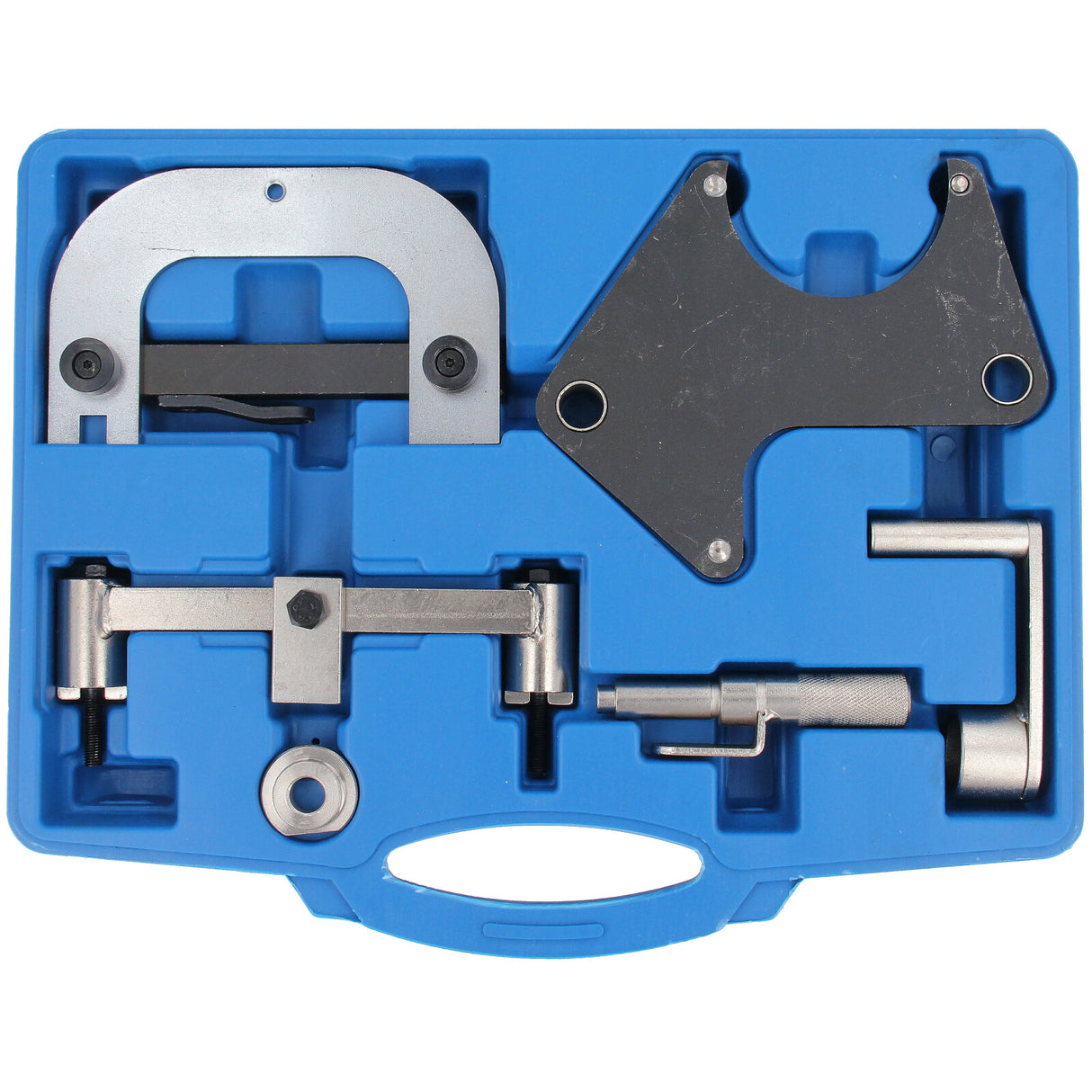 Strumento per cinghia di distribuzione GEPCO RENAULT CLIO LAGUNA SCENIC Strumento speciale da 15 pezzi per la sostituzione delle cinghie di distribuzione per Opel completa