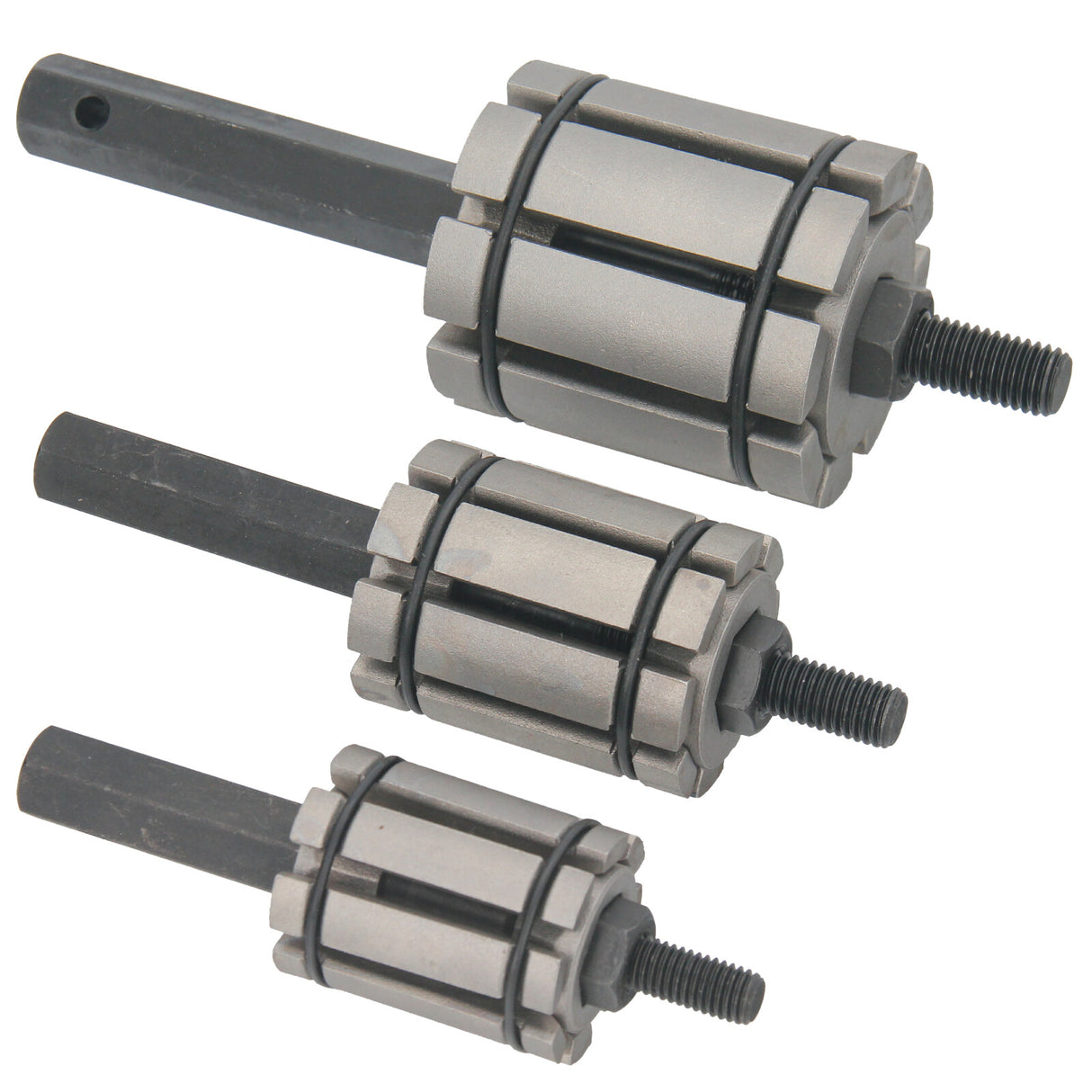 Espansore per tubi di scarico, set da 3 pezzi, espansore per tubi, utensile per allargare tubi, set di allargatori