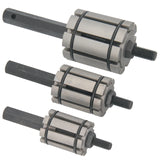 Espansore per tubi di scarico, set da 3 pezzi, espansore per tubi, utensile per allargare tubi, set di allargatori