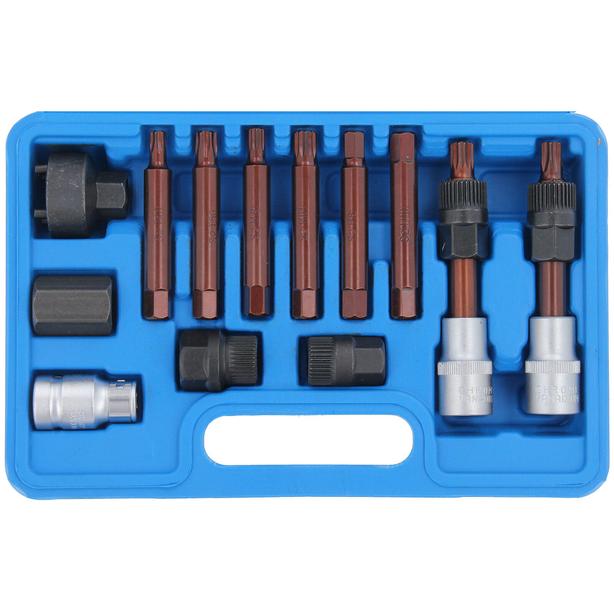 Set di 13 utensili speciali PROFI per alternatore e bussole