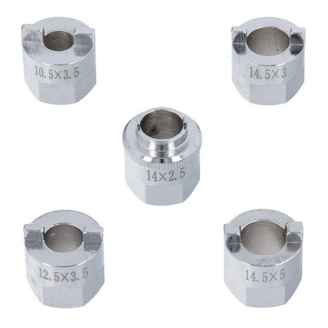 Zapfenschlüssel-Satz 5-tlg. für VW Golf 2, Audi, Mercedes (Bild 1/3: Gesamtansicht)