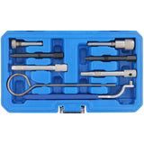 Set di regolazione motore per utensile di bloccaggio albero a camme per motori Chrysler 2.5 e 2.8 CRD