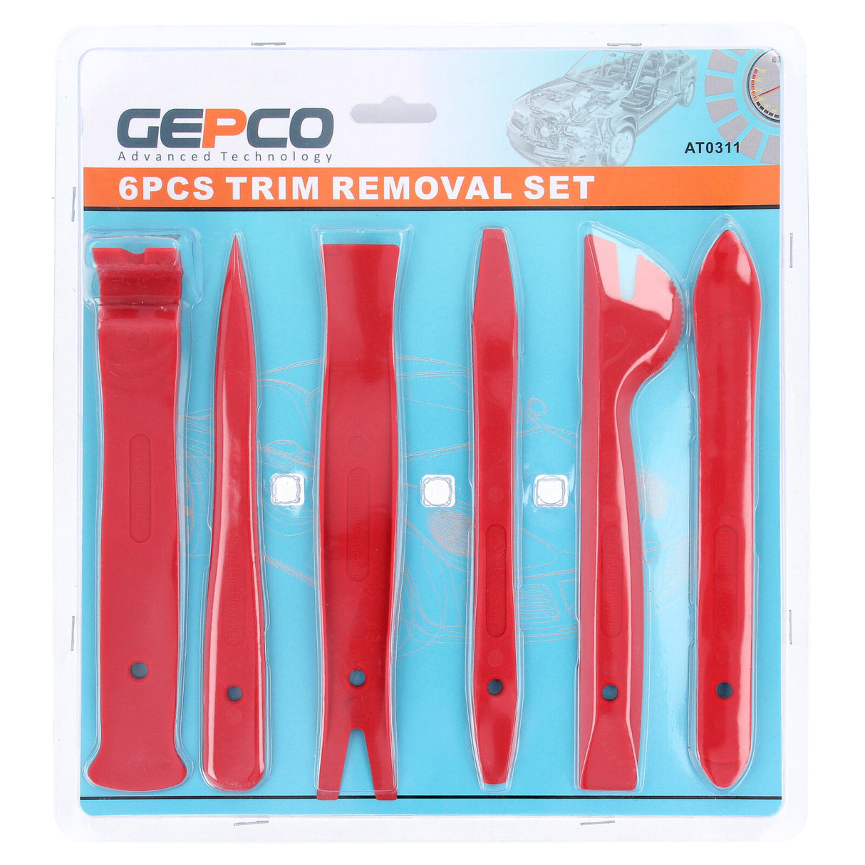 6 x INTERNO Pannello interno Cunei di montaggio pannello Cunei di montaggio Cunei di estrazione