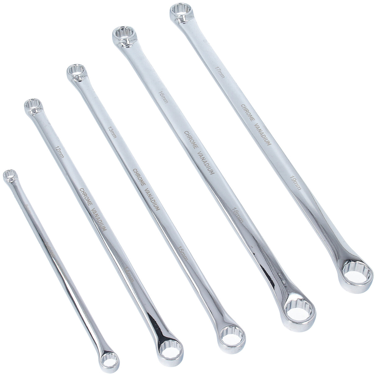 Set di chiavi a doppia corona 5 pezzi Chiave multidente 8x10 12x14 13x15 16x18 17x19