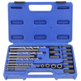 Set di estrattori per viti, 25 pezzi, set speciale per l'estrazione di bulloni, estrattore per viti