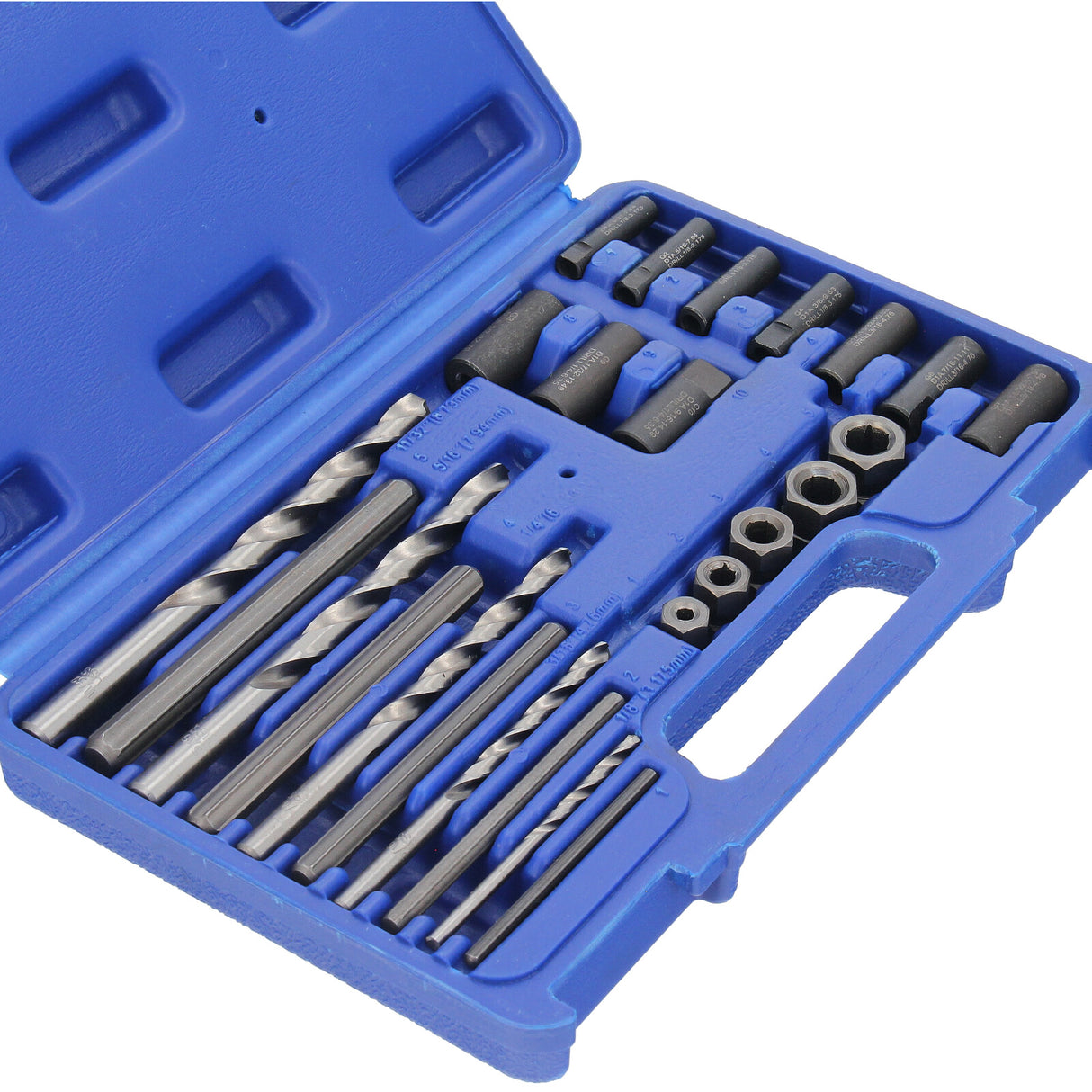 Set di estrattori per viti, 25 pezzi, set speciale per l'estrazione di bulloni, estrattore per viti