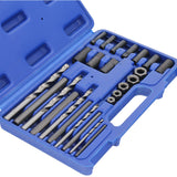 Set di estrattori per viti, 25 pezzi, set speciale per l'estrazione di bulloni, estrattore per viti