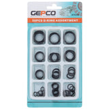 Assortimento di O-ring, set di guarnizioni in gomma resistenti ad acidi, benzina, calore e olio da 50 pezzi Set di guarnizioni in gomma O-ring da 50 pezzi
