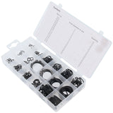 Assortimento di 300 anelli elastici di sicurezza interni Ø3-32 mm + set di pinze di bloccaggio