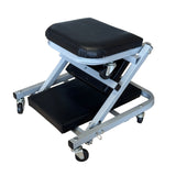 Assemblaggio tavola mobile tavola mobile + sgabello