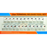 Set di 23 utensili per la rimozione dei pin – Strumento di sblocco e rilascio per spine e contatti | GEPCO