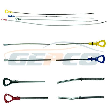 Ölmessstab-Satz 4-tlg. für Mercedes Automatik (W203, W211, W124). Bild 1/9: Gesamtansicht.