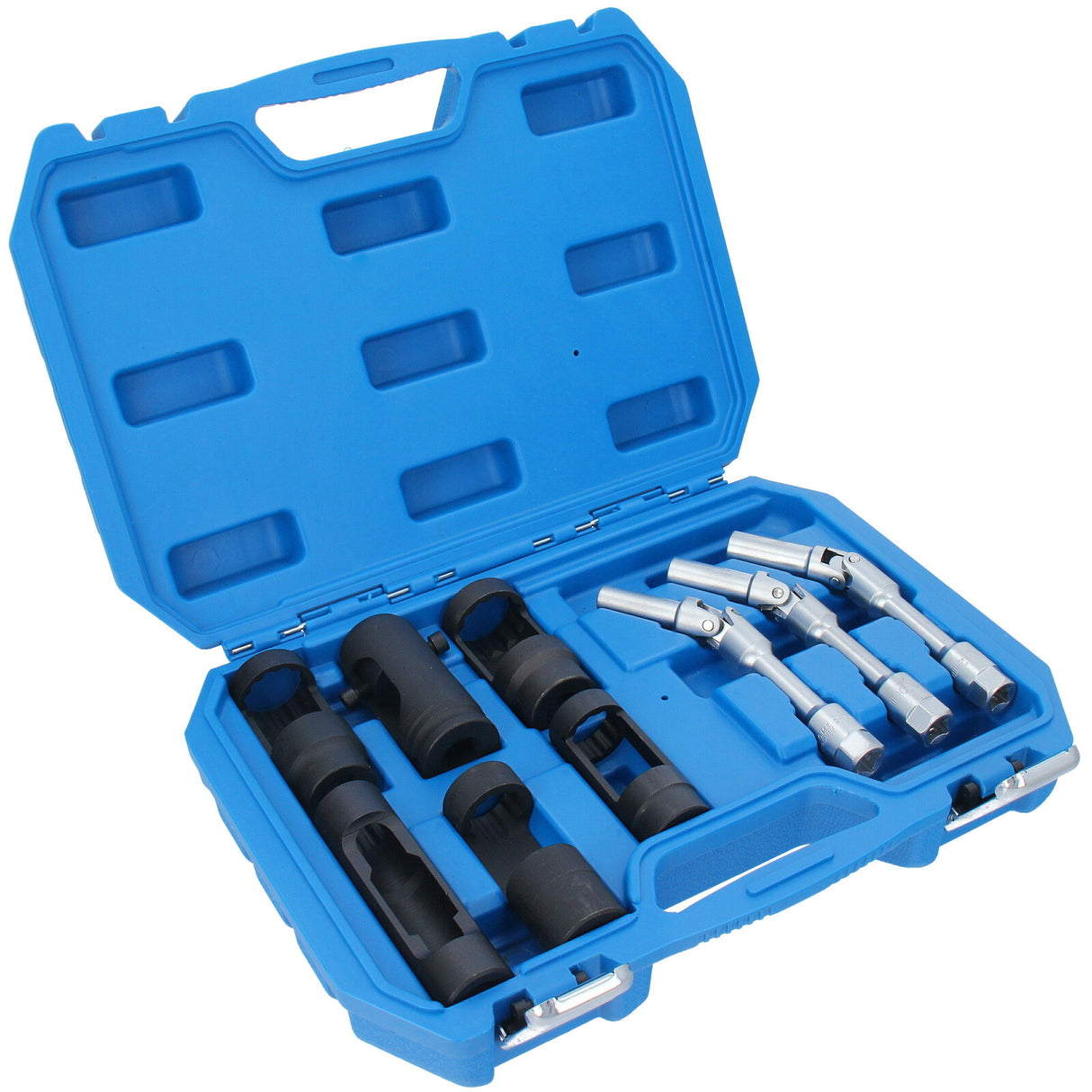 Werkstatt Glühkerzen Nuss Gelenk Einsätze Steck Schlüssel Stecknüsse Lamdasonde 8-10-12 mm