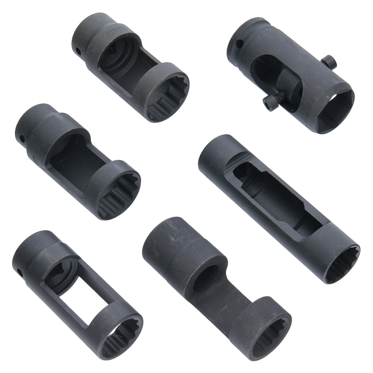 Werkstatt Glühkerzen Nuss Gelenk Einsätze Steck Schlüssel Stecknüsse Lamdasonde 8-10-12 mm