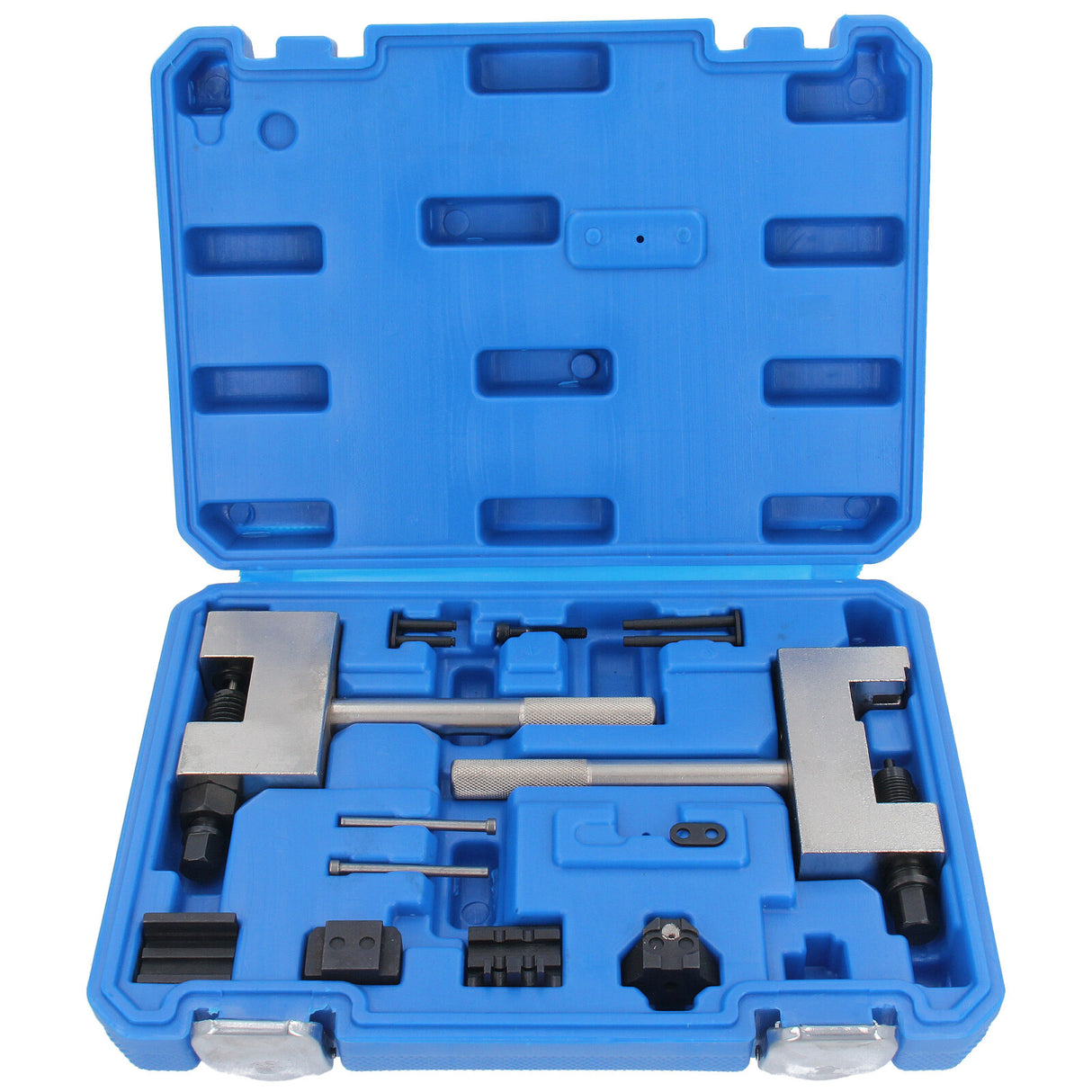 Sostituzione della catena di distribuzione, strumento di rivettatura per la separazione del motore del veicolo, rivettatura Mercedes W203 W212