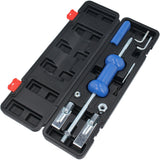 Kit di riparazione ammaccature da 9 pezzi, kit di riparazione ammaccature, kit di raddrizzatura, martello scorrevole, martello per rimozione ammaccature