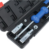 Kit di riparazione ammaccature da 9 pezzi, kit di riparazione ammaccature, kit di raddrizzatura, martello scorrevole, martello per rimozione ammaccature