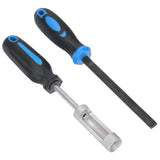 Kit di manutenzione e montaggio per freni a tamburo e a disco, 15 utensili per freni