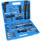 Kit di manutenzione e montaggio per freni a tamburo e a disco, 15 utensili per freni