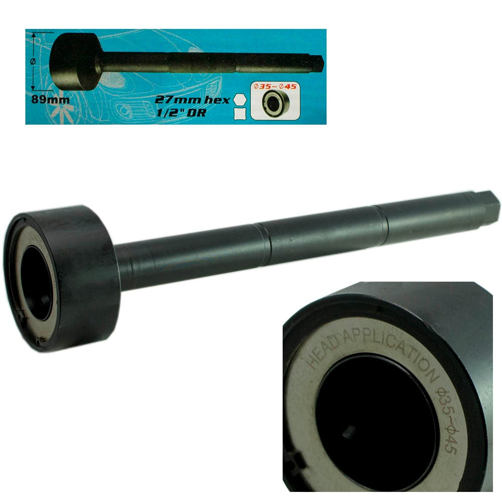 Estrattore per tiranti da 35-45 mm, giunto assiale, giunto sferico