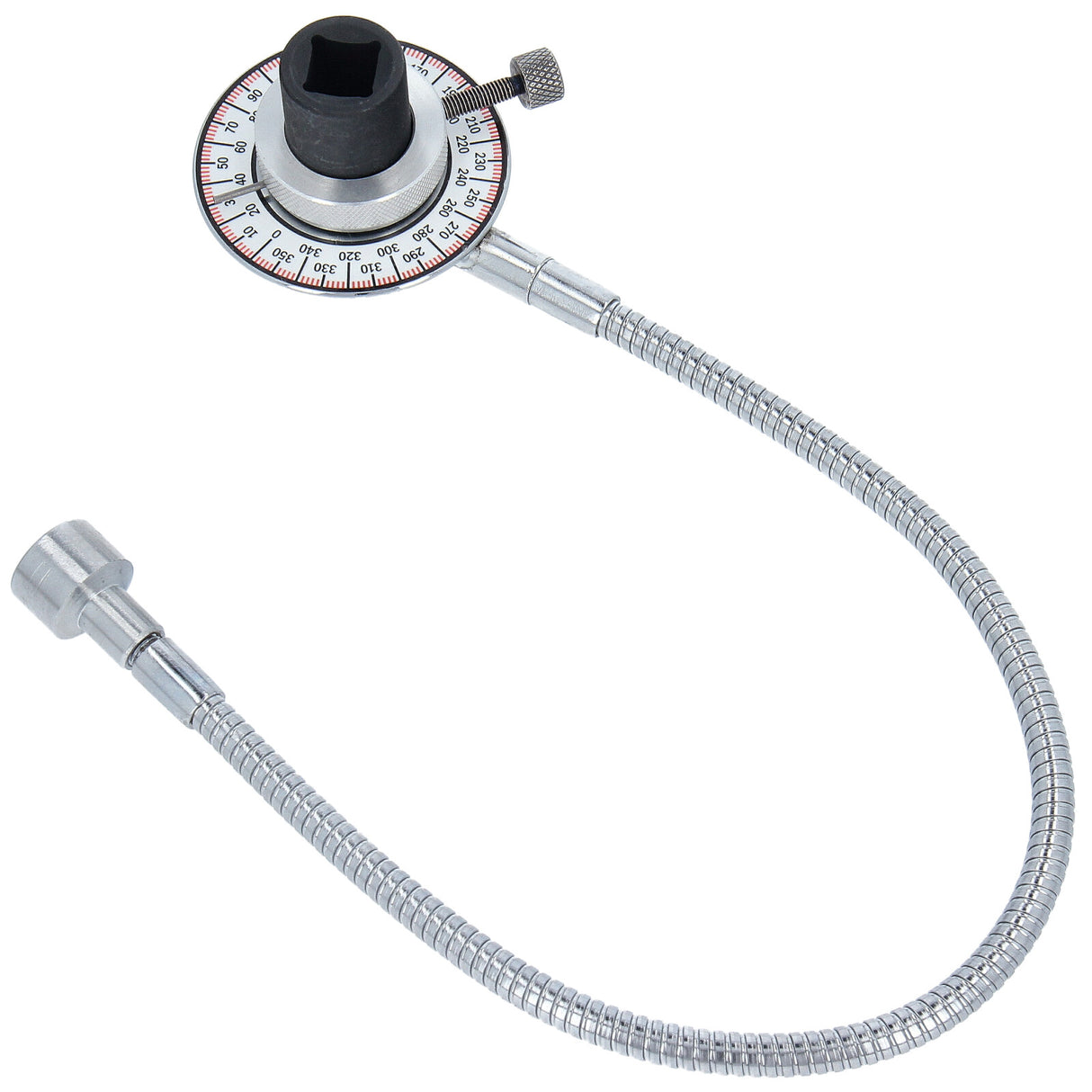 Misuratore di coppia angolare da 1/2" con braccio magnetico, squadra interna