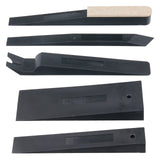 Set di 5 cunei di montaggio leva di montaggio cuneo in plastica set di leve per cunei in PVC rivestimento