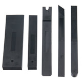 Set di 5 cunei di montaggio leva di montaggio cuneo in plastica set di leve per cunei in PVC rivestimento