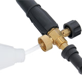 Lancia schiuma per idropulitrice ad alta pressione ugello cannone schiuma auto veicolo schiuma 0,8 litri