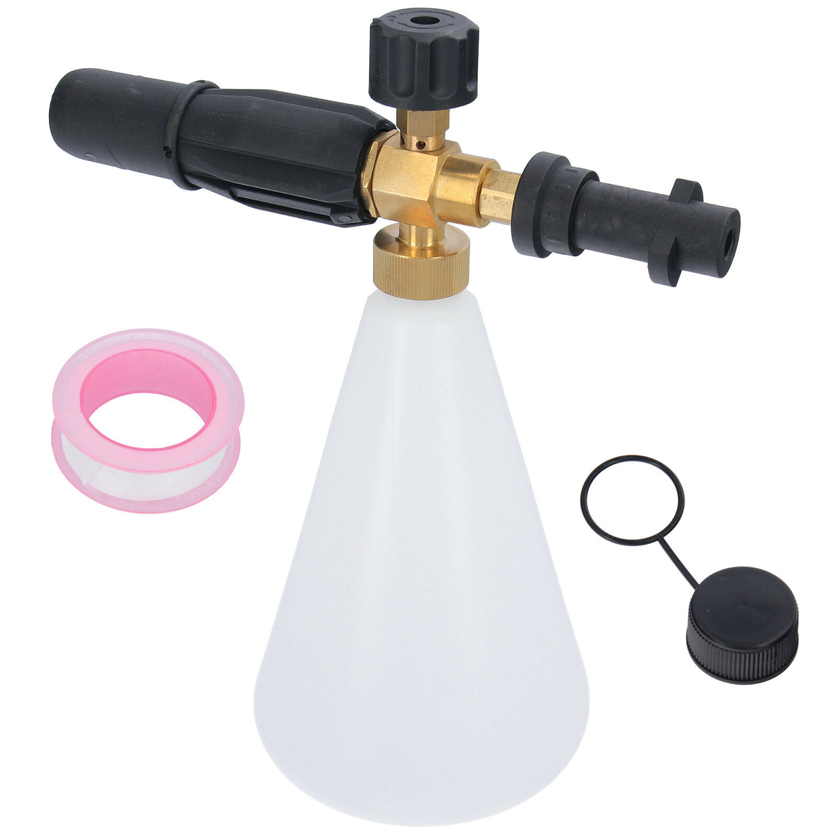 Lancia schiuma per idropulitrice ad alta pressione ugello cannone schiuma auto veicolo schiuma 0,8 litri