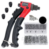 Pinze professionali per rivetti ciechi, pinze per rivetti con rivetti a strappo, set da 400 pezzi