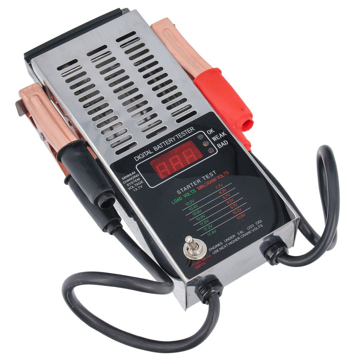 Tester per batteria digitale 12V Tester per batteria LCD per auto Tester per batteria 100A