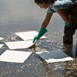 50 pezzi panni assorbenti per olio, panni assorbenti per olio, assorbenti per olio 400 mm x 500 mm x 5 mm