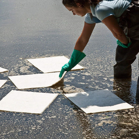 Chłonna mata olejowa 400x500x5mm (2/2: detale)