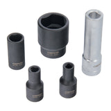 Set di inserti per chiavi a bussola per pompa di iniezione Bosch VE, 5 pezzi.