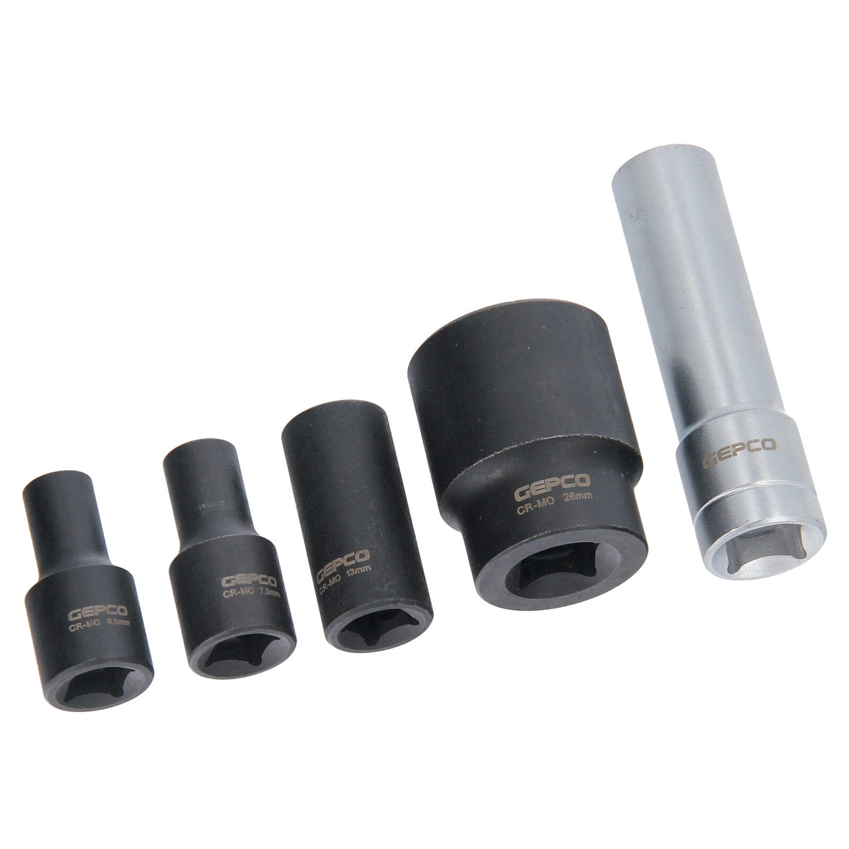 Set di inserti per chiavi a bussola per pompa di iniezione Bosch VE, 5 pezzi.