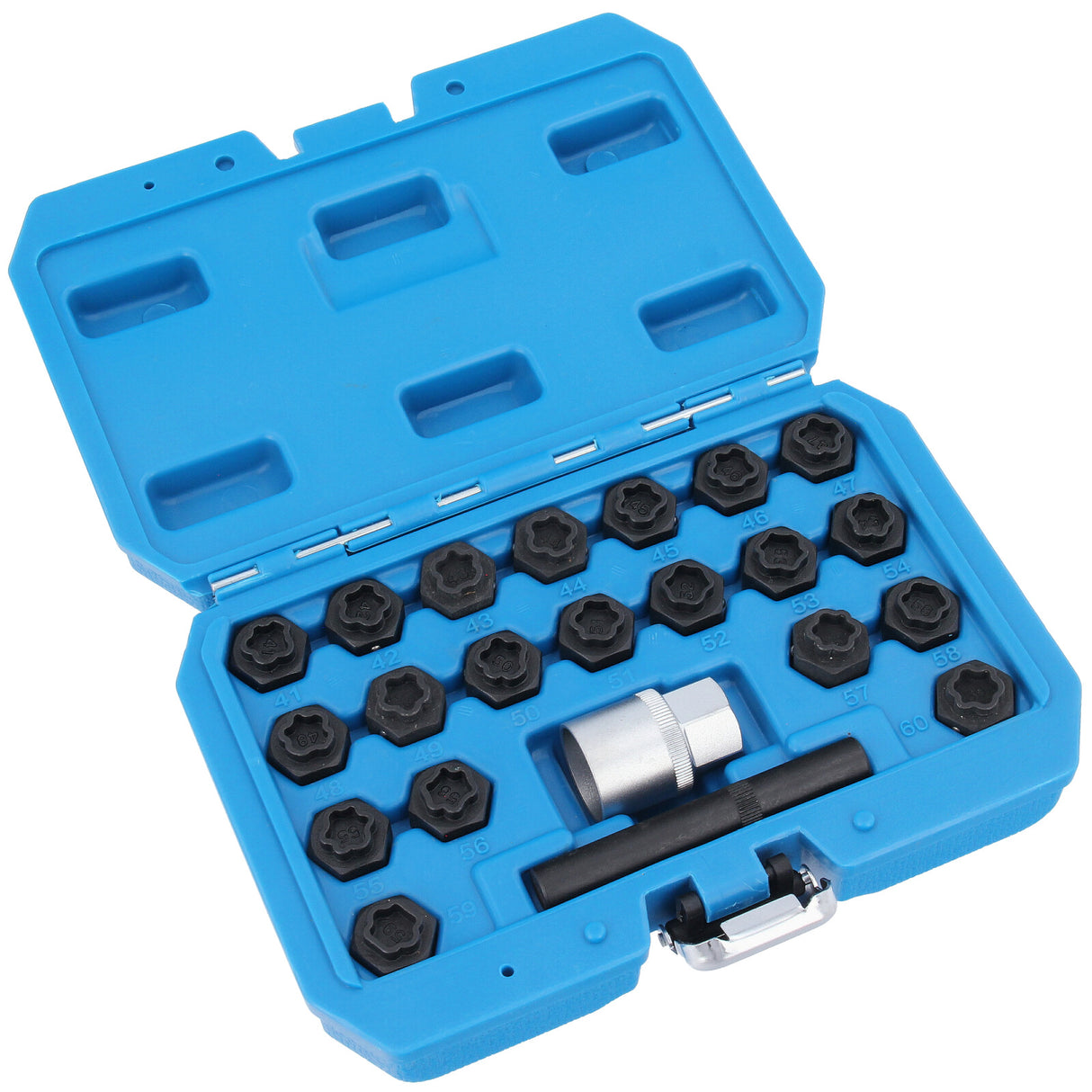 Set di utensili per bloccaggio ruote per BMW F01 F10 F20 F30, chiave per bloccaggio ruote, 22 pezzi.