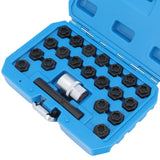 Set di utensili per bloccaggio ruote per BMW F01 F10 F20 F30, chiave per bloccaggio ruote, 22 pezzi.