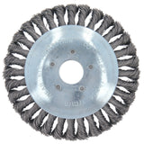 Spazzola professionale per erbacce 25,4x150mm per decespugliatore intrecciata