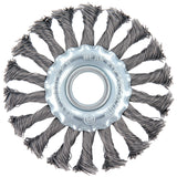 Spazzola intrecciata da 3/5/10 pezzi, spazzola metallica, spazzola a disco, spazzola rotonda intrecciata, flessibile 115 mm