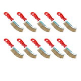 Spazzola metallica Scopa in acciaio Spazzola in acciaio Spazzola manuale Spazzola in ottone Spazzola per freni 3/5/10