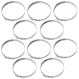 Schellen-Set (60-124mm) mit Klemmzange, 10-tlg. Detailansicht (Bild 2/6).