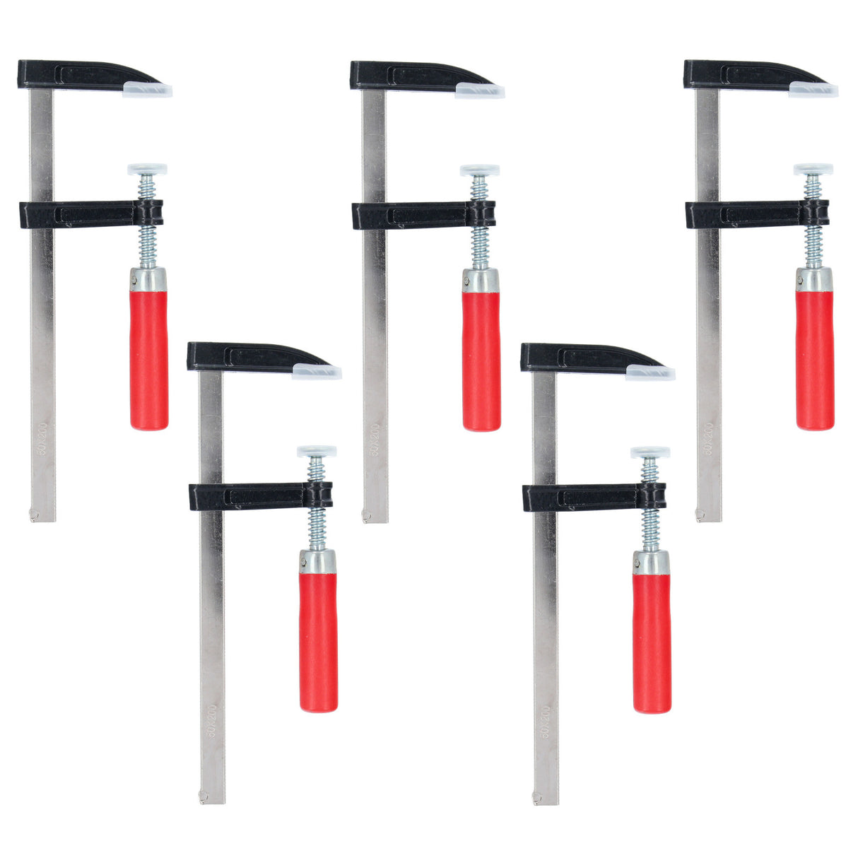 1/5/10 morsetto a vite morsetto a vite morsetti a vite manico in plastica manico in legno morsetto di serraggio