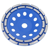 3/5/10 Disco abrasivo diamantato a doppia fila Disco abrasivo a tazza Calcestruzzo Ø 180mm