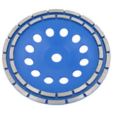 3/5/10 Disco abrasivo diamantato a doppia fila Disco abrasivo a tazza Calcestruzzo Ø 230mm
