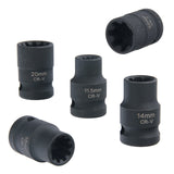 Set di chiavi a bussola speciali per pinze freno Audi BMW Ford Mercedes Porsche 17 pezzi