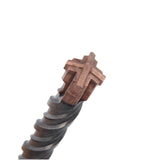 Set punte per calcestruzzo SDS-plus 7 pezzi trapano a percussione Quadro 5mm - 18mm lunghezza 160mm