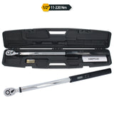 Chiave dinamometrica elettronica 1/4" 3/8" 1/2" fino a 340 Nm Professionale Digitale LED