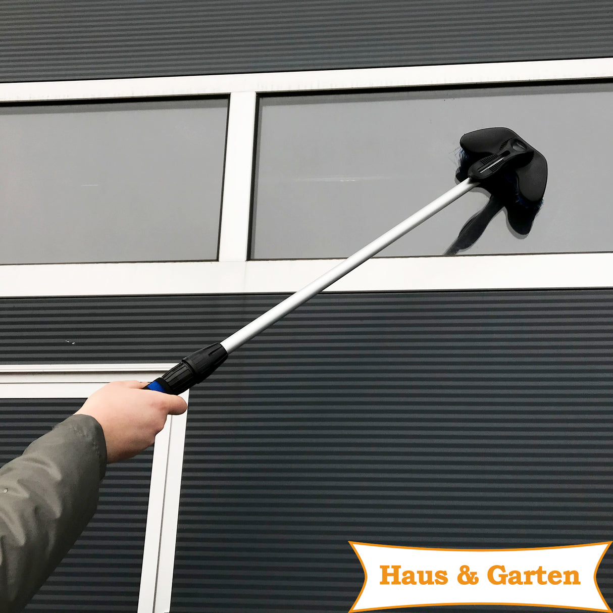 Spazzola telescopica in alluminio per lavaggio auto 100 – 173 cm Spazzola per lavaggio auto estensibile per camion